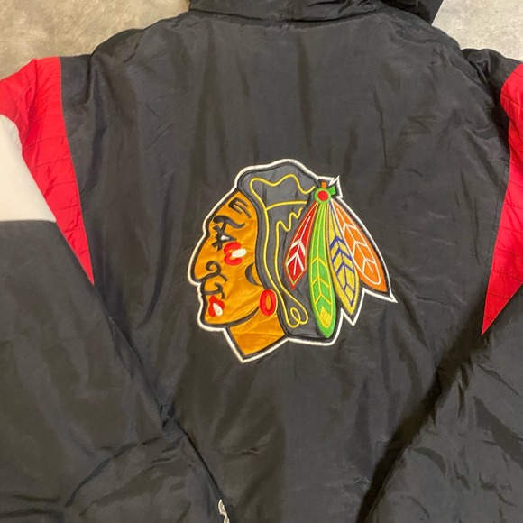 Vintage Starter Chicago Blackhawks NHL Jacket - Picture 5 of 5
